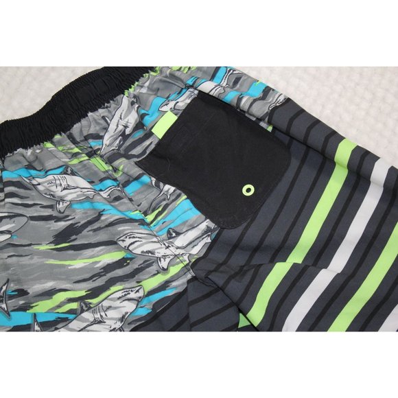 Wonder Nation / (Size	10-12) /	Shark Bathing Suit - Picture 5 of 12